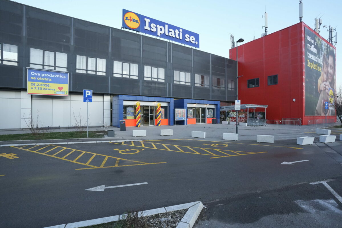 Lidl prodavnica na Bežanijskoj kosi